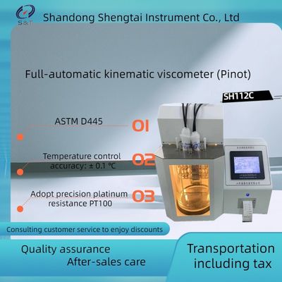 ASTM D445 Kinematic Viscosity Tester for gear oil hydraulic oil turbine oil Automatic Viscometer astm d445
