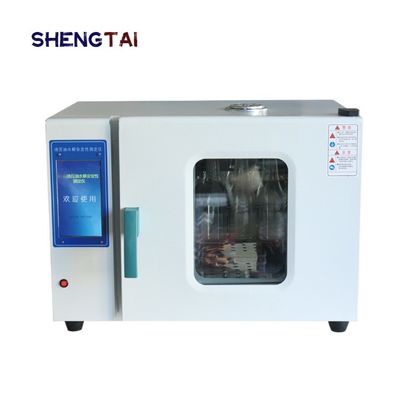 Hydraulic Oil Hydrolysis Stability Test Chamber Wine Bottle Method Electric Heating Tube