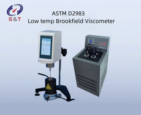 Lubricating Oil Low Temperature Brookfield Viscometer for Lubricating Oil ASTM D2983