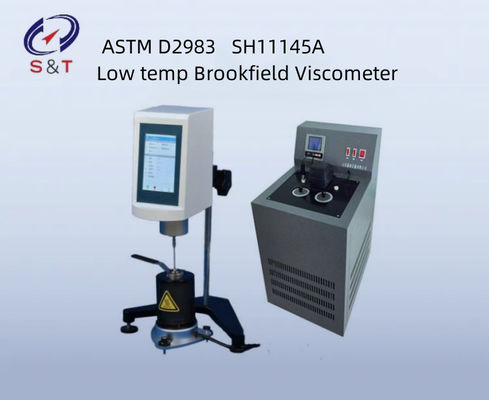 1-4 Rotors Standard Low Temperature Brookfield Viscometer For Lubricating Oil