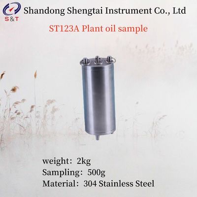 304 Stainless Steel plant oil sampler ST123A Sampling 500g Weight 2kg for grease sampling