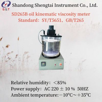 Power For Stirrer 6W Petroleum Kinematic Viscometer SD265B Rotating Speed 1200RPM