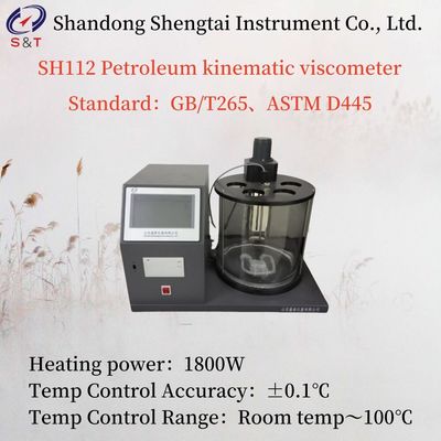 Heating Power 1800W Petroleum Kinematic Viscometer 2 Sample Installation AC220V±10% 50Hz