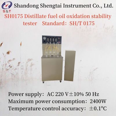 AC220V 50HZ Distillate Fuel Oil Oxidation Stability Tester Power Consumption ≤2400W Accuracy ±0.1ºC