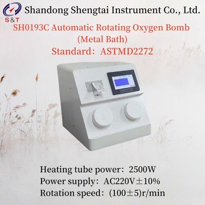 Automatic Rotating Oxygen Bomb Metal Bath AC220V±10%