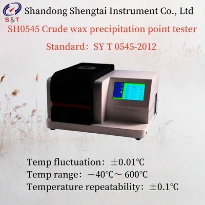 Crude Oil Wax Precipitation Point Tester Temp Resolution 0.01℃