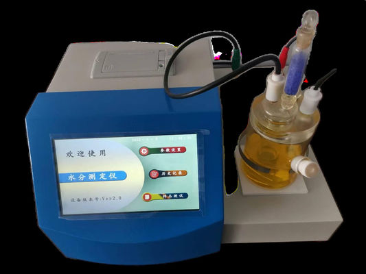 Power 40W Karl Fischer Trace Moisture Meter For Various Oils Power Supply 220V±10% 50Hz
