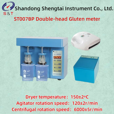 Whole Wheat Flour Double Head Gluten Analyzer SB/T10248-95 Centrifugal Time 1min