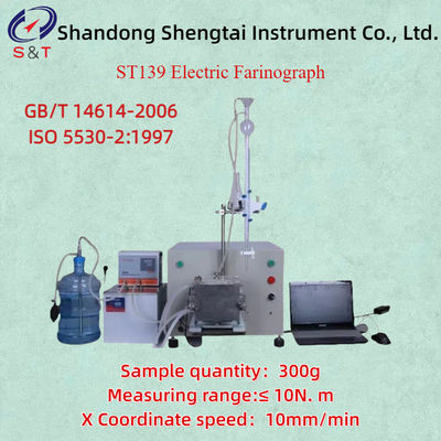 Wheat Flour Quality Analysis Instrument ST139 Sample Quantity 300g Measuring Range ≤10N. M
