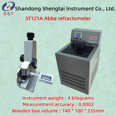 ND=1.300-1.700 Abbe Refractometer For Edible Oil ST121A ND Division Value Min 0.0005