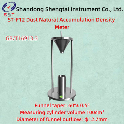 100cm³ Volume Dust Natural Accumulation Density Meter GB/T16913.3 Funnel Taper 60°± 0.5°