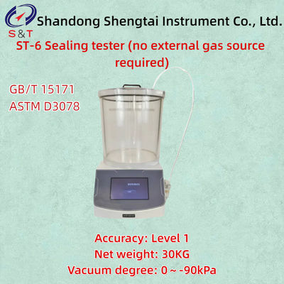 Level 1 Precision Sealing Tester Vacuum Degree 0～-90kPa Vacuum Chamber Φ 270 × 210 Mm