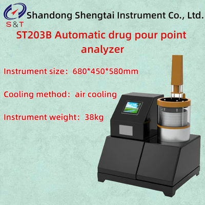 0.1 Accuracy Automatic Drug Pour Point Analyzer Cold Trough -30 ℃~+80 ℃ 1200r/min