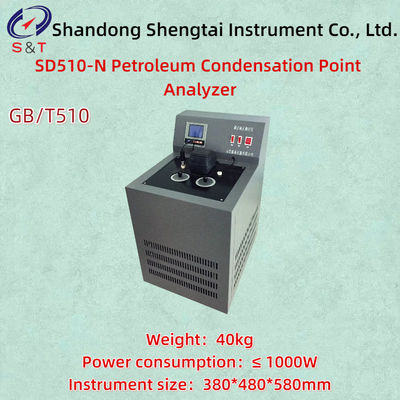 Small LCD Display SD510 Condensation Point Tester Alcohol Bath Dual Hole GB/T510