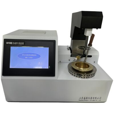 Automatic Open Flash Point Tester RT ～ 400℃ Electronic Ignition LCD Display ASTM D92