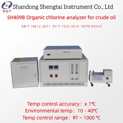 Organic Chlorine Analyzer For Crude Oil Analysis 0.3mg/L ~ 10000mg/L RT ~ 1000 ℃ ASTM D4929