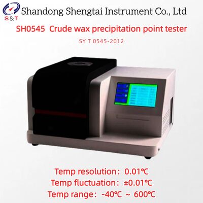 Crude Wax Precipitation Point Tester -40℃ ～ 600℃ Oxidation Induction Period Test SY T 0545-2012