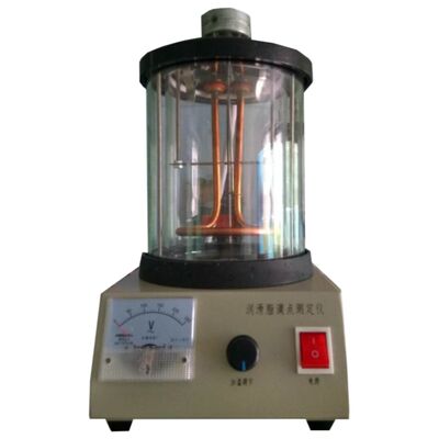 2 Holes Grease Drop Point Tester Heating 800W Oil Bath Speed 120r/Min ASTM D566
