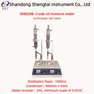 Crude Oil Dual Moisture Analyzer Solid-State Voltage Regulator Temp Control ASTM D4006