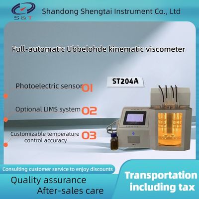 Fully Auto Kinematic Viscometer Ubbelohde Capillary Viscometer
