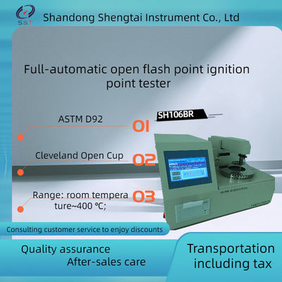SH106BR Automatic Open Flash Point and Flash Point Tester ASTM D92