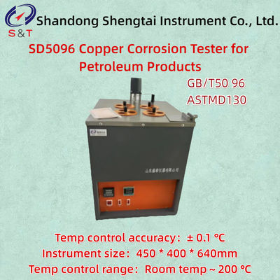 ASTM D130 Copper Corrosion Tester For Petroleum Products 4 Holes Room Temp～200 ℃