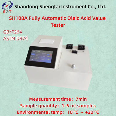 完全自動オレイン酸値テスト ASTM D974 1-6 オイルサンプル精度 ± 0.005mgKOH/G
