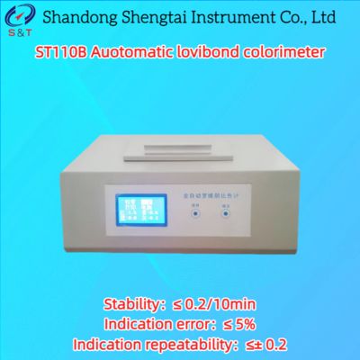 自動LCDロビボンド比色計 RGB法 安定性 ≤ 0.2/10分 ST110B