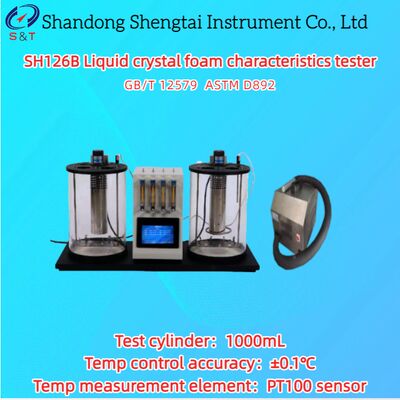 2 バスタブ液晶発泡特性試験機 5～100℃ PT100センサー ASTM D892