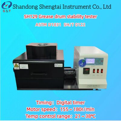 2 作業ユニット グリースドラム安定性試験器 21°C38°C PT100 センサー デジタルタイマー ASTM D1831