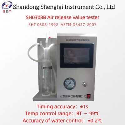 空気放出値試験器 RT 99°C 7インチタッチスクリーンタイム 0 - 99min ASTM D3427