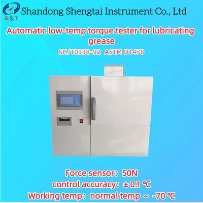 潤滑グリース用自動低温トルクテスター 常温～-70℃ ASTM D1478