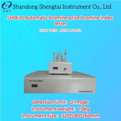 自動ブロム価格 ブロム指数テスト ブロム価格 0.1 GBr ~ 500 GBr / 100g オイル ASTM D1492