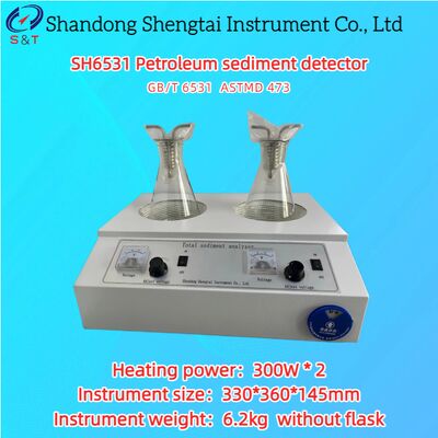 石油堆積物探知器 熱付け 300W * 2 抽出方法 ダブルタイプ ASTM D473