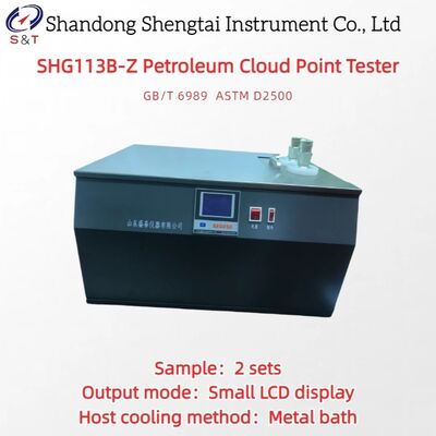 デイゼル潤滑油の雲点検査器 RT 50°Cの金属浴 ASTM D2500