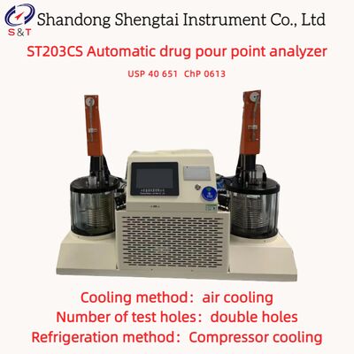 デュアルホール自動薬液注入点分析装置 -10℃～+170℃ 空冷 USP 40 651