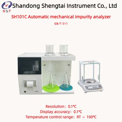 GB/T 511 液体油機械不純度分析器 解像度0.1°C 7インチLCDディスプレイ SH101C
