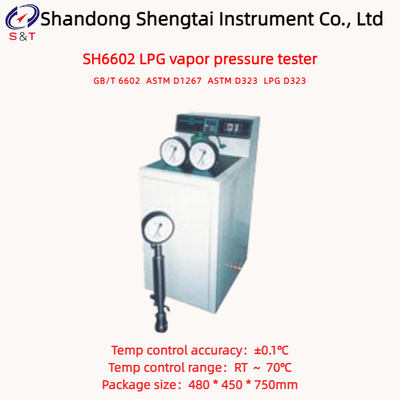 Petroleum Gasoline Reid Vapor Pressure Analyzer RT ～ 70℃ Heating Power 1.8KW ASTM D1267